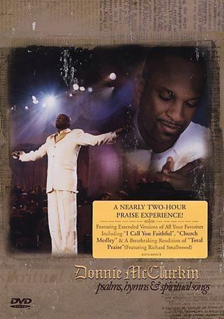 Donnie McClurkin - Psalms, Hymns Spiritual Songs (DVD)